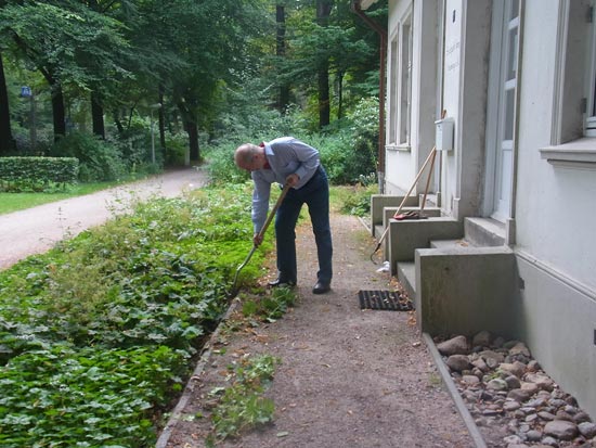 Gartenarbeit